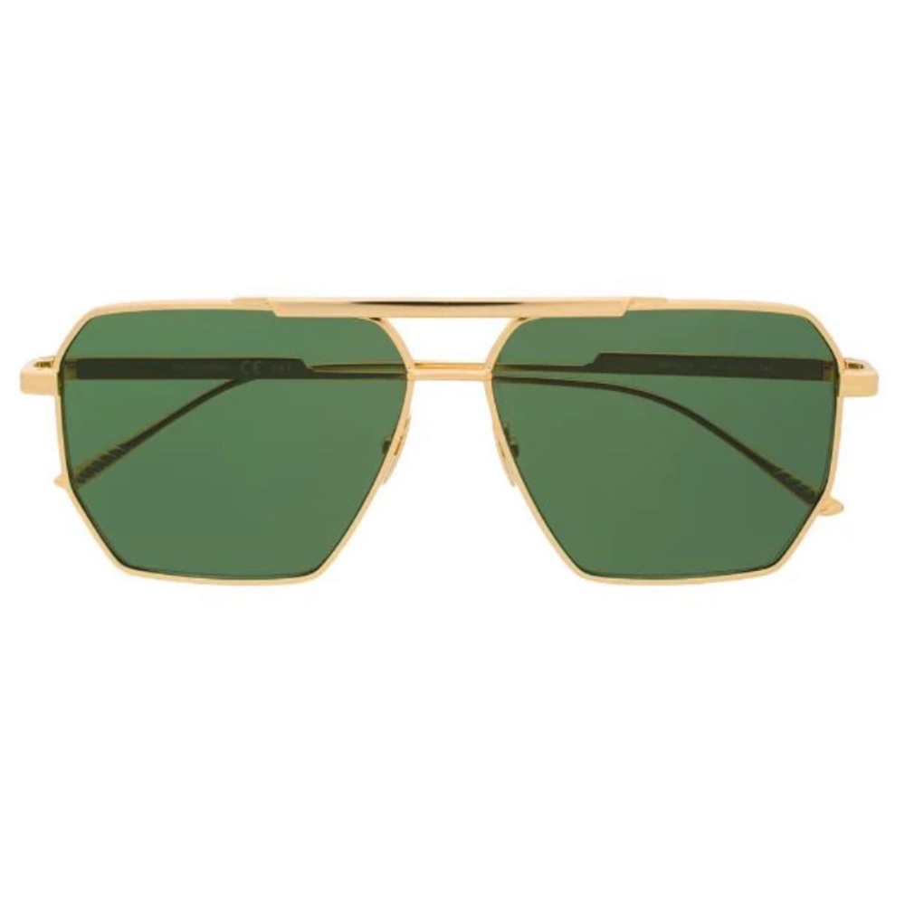 Bottega Veneta oversized aviator sunglasses